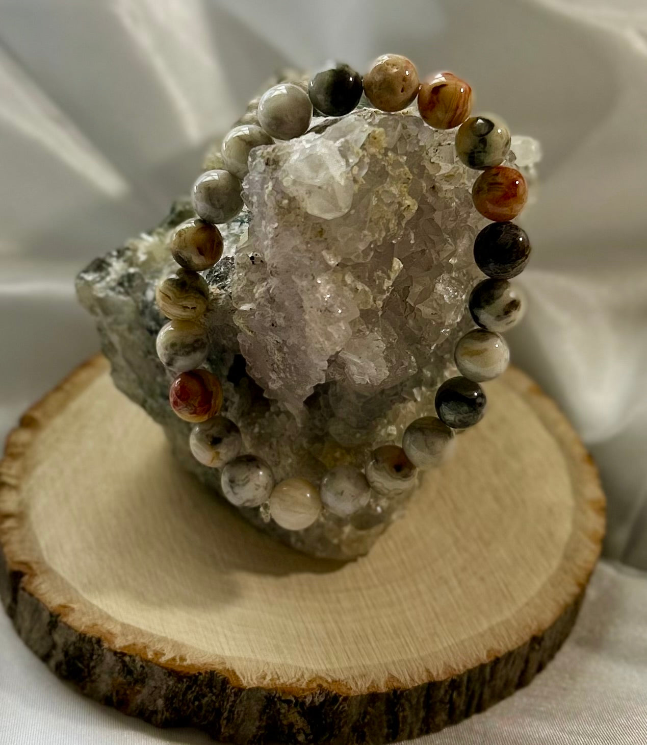 Lace Agate Bracelet