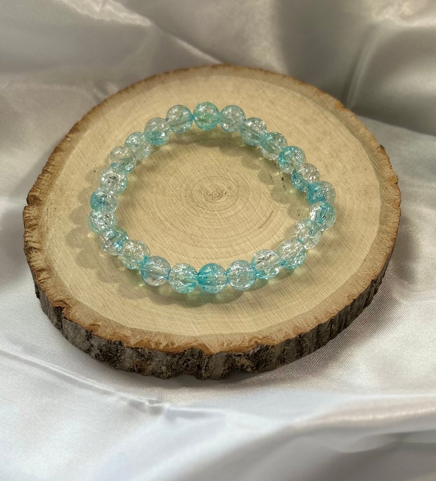 Crackled Bead Bracelet