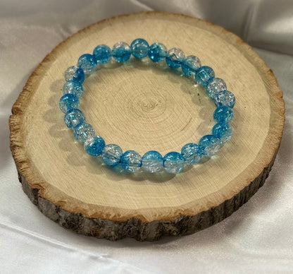Crackled Bead Bracelet