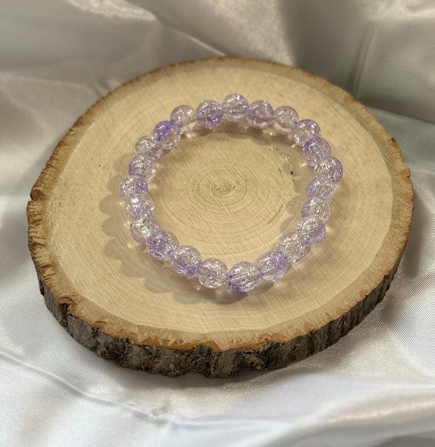 Crackled Bead Bracelet