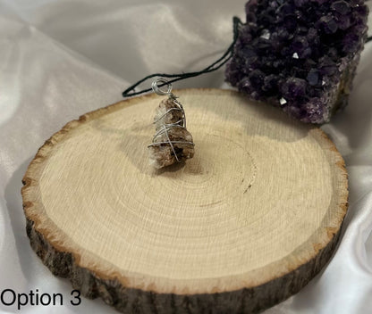 Raw Quartz Necklace