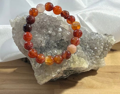 Carnelian Bracelet - 8mm