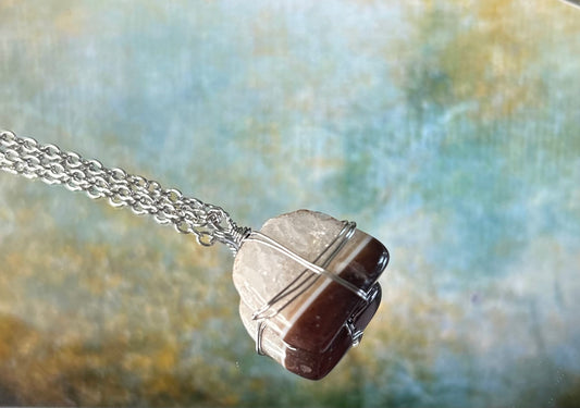 Agate Wire Wrapped Stone