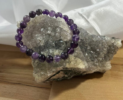Amethyst Bracelet - 8mm