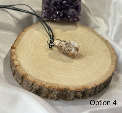 Raw Quartz Necklace