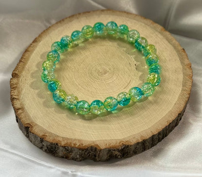 Crackled Bead Bracelet