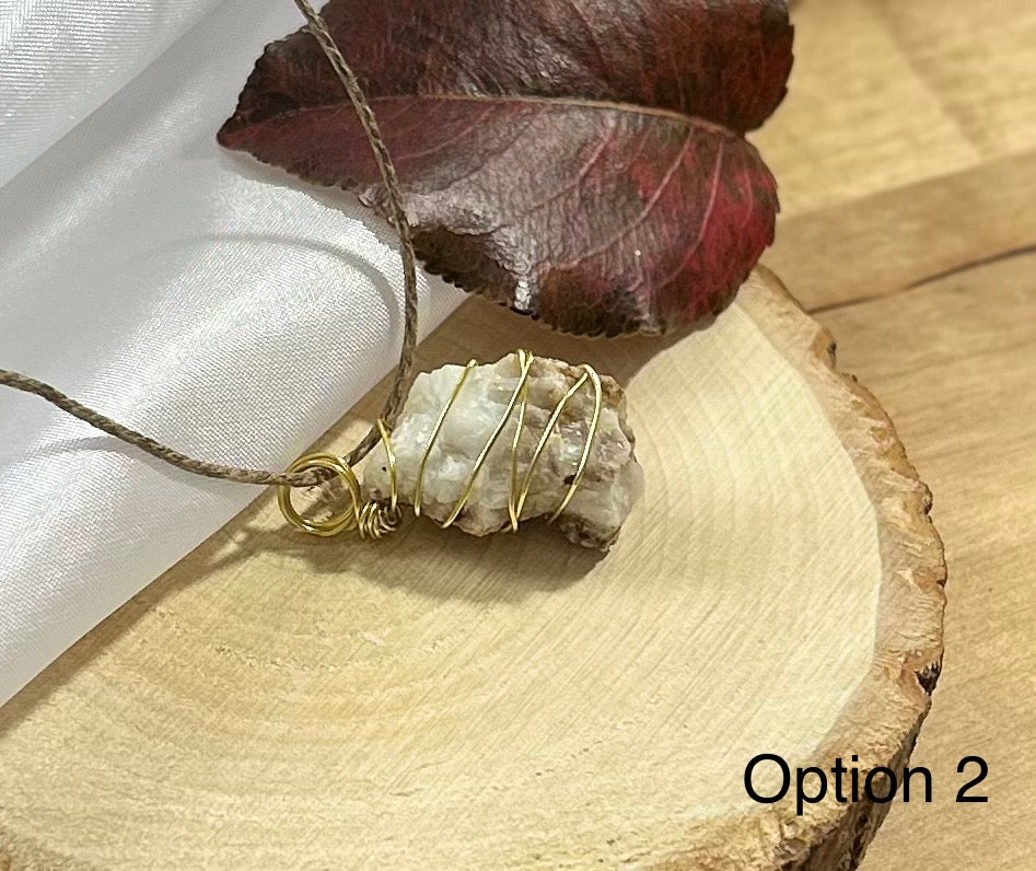 Raw Quartz Necklace
