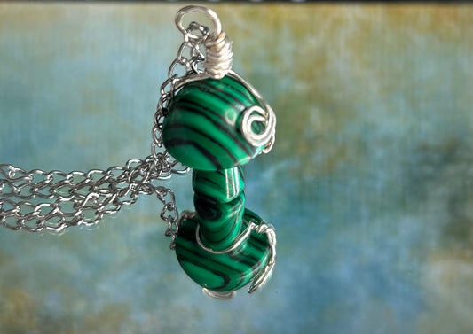 Mushroom Stone Necklace
