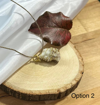 Raw Quartz Necklace
