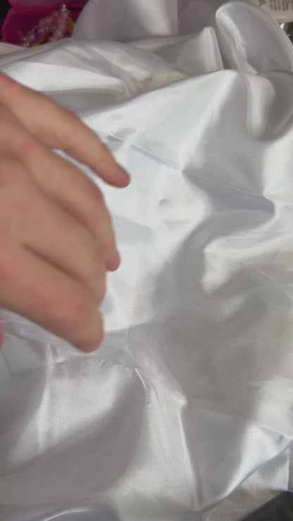 Crackled Bead Bracelet Glass